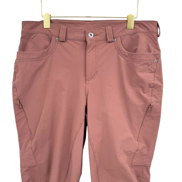 Duluth Trading Co. Women's 14x31 Flexpedition Slim Leg Pants Rust Brown Outdoors - Picture 3 of 10